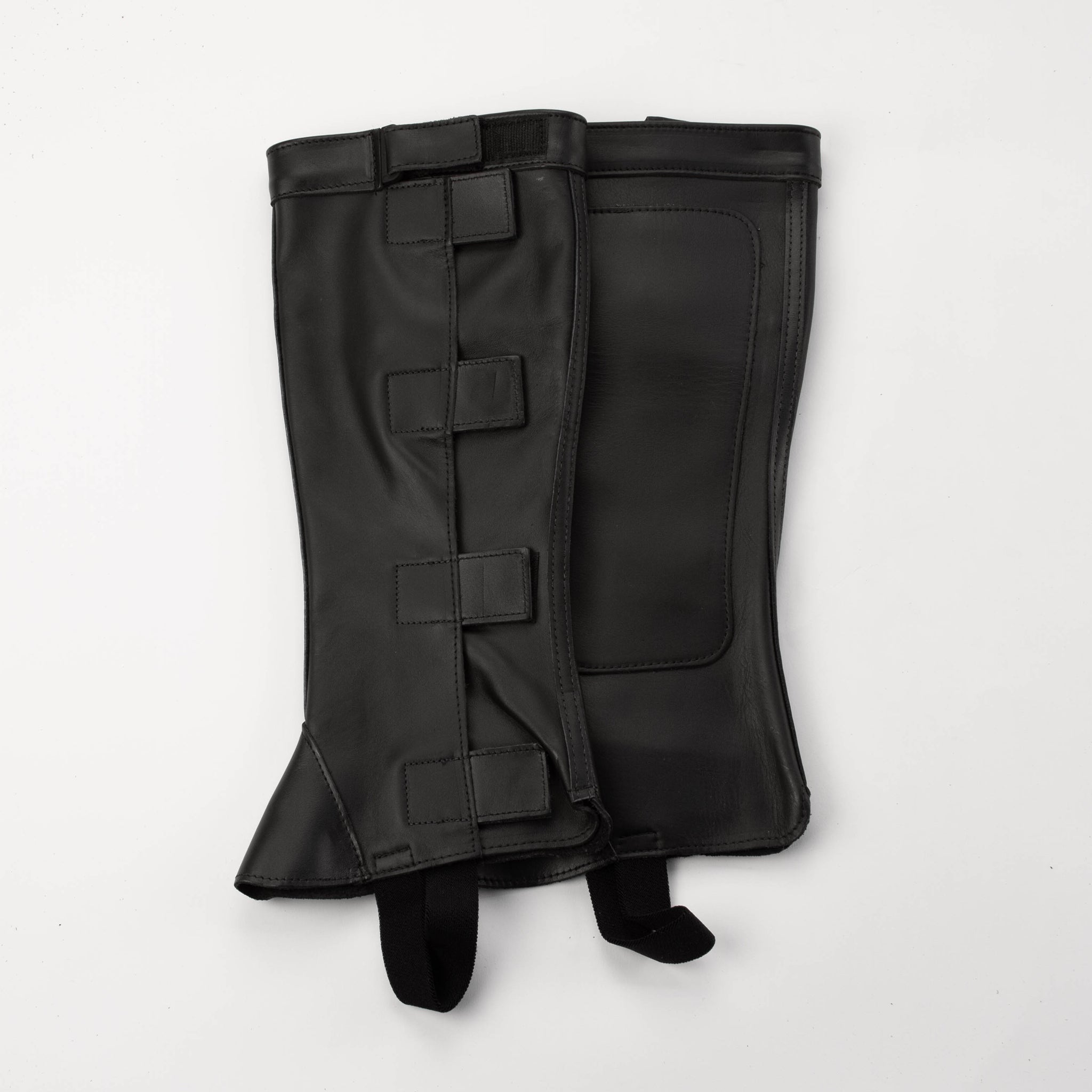 Leather motorcycle hot sale half chaps